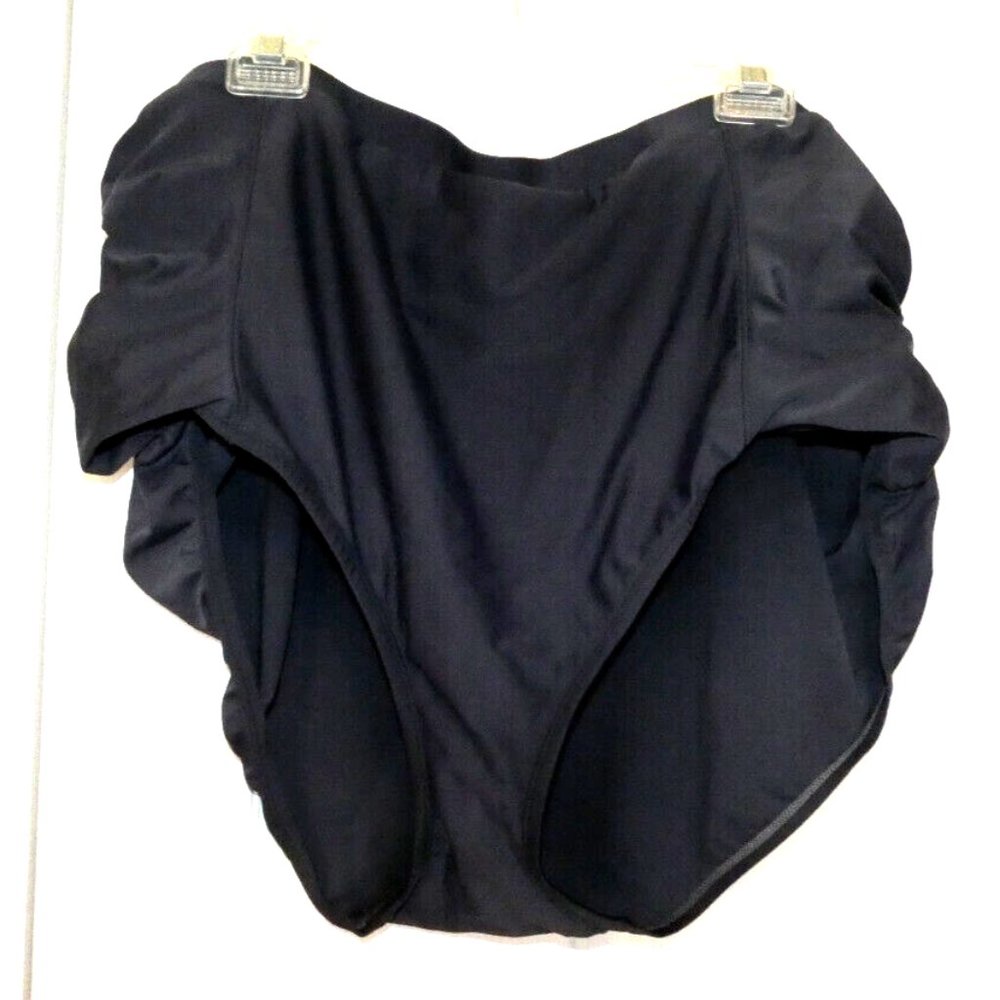 Black Swim Briefs Tummy Control Womens Plus size 4X